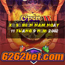 xổ số miền nam ngày 11 tháng 9 năm 2002