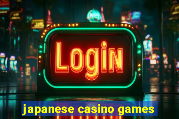 japanese casino games