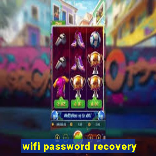 wifi password recovery