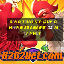 bảng tổng săp huy chương seagame 32 mới nhất