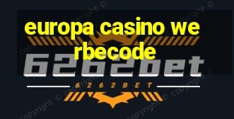 europa casino werbecode