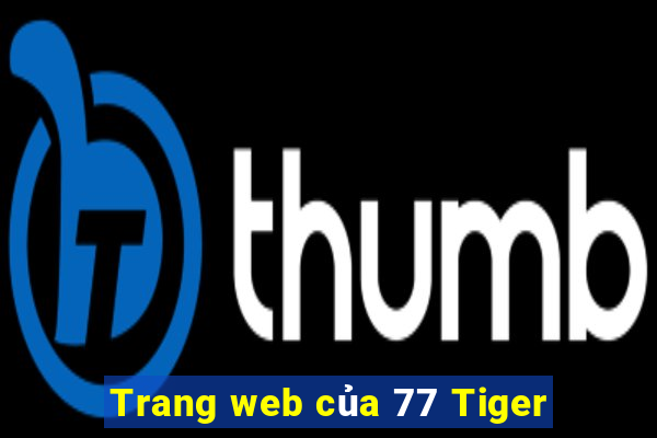 Trang web của 77 Tiger