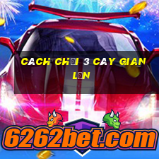 cách chơi 3 cây gian lận