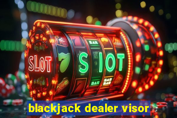 blackjack dealer visor