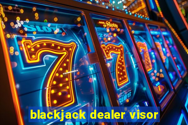 blackjack dealer visor