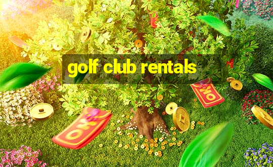 golf club rentals