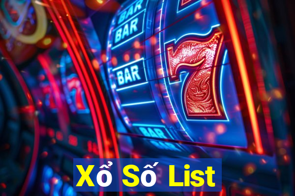 Xổ Số List