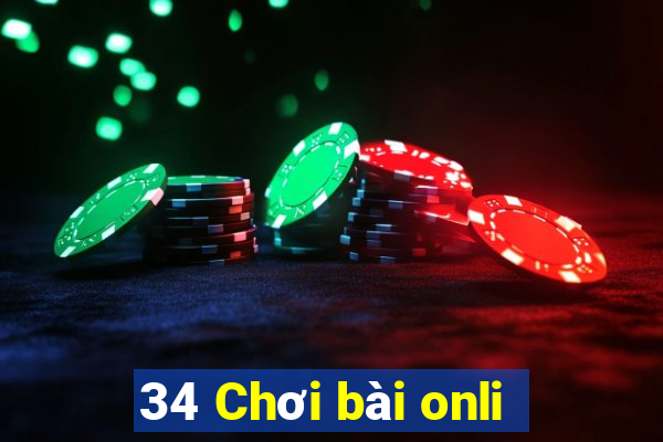 34 Chơi bài onli