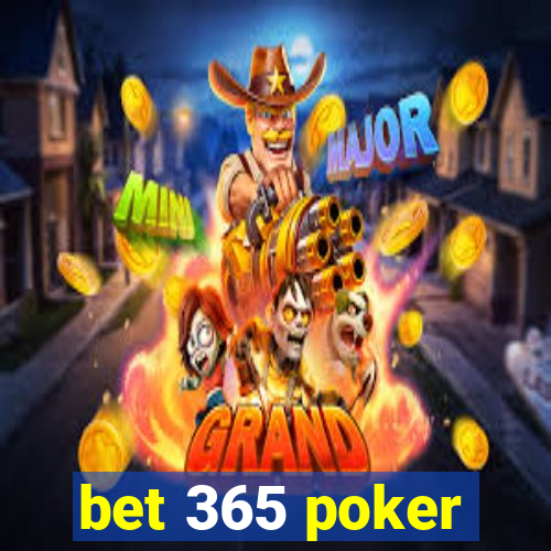 bet 365 poker