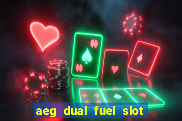 aeg dual fuel slot in cookers