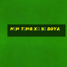 Nền tảng xổ số Boya