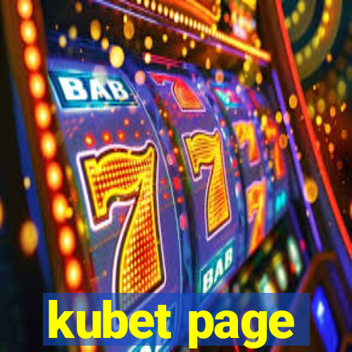 kubet page