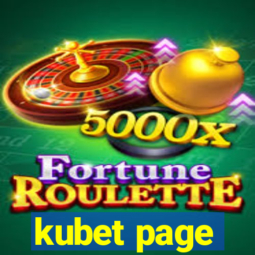 kubet page