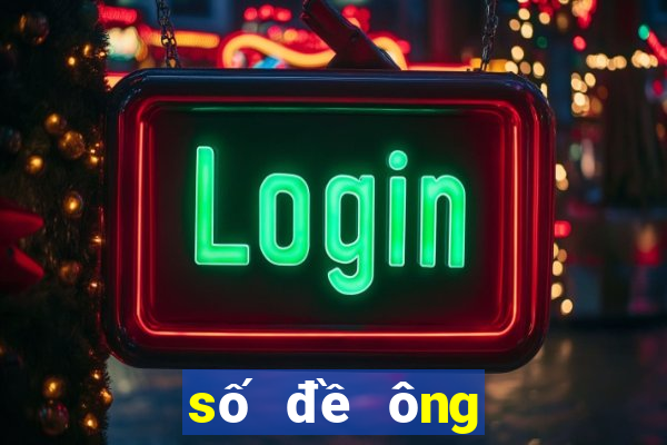 số đề ông táo là số mấy