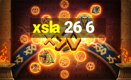 xsla 26 6