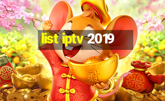 list iptv 2019