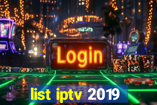 list iptv 2019