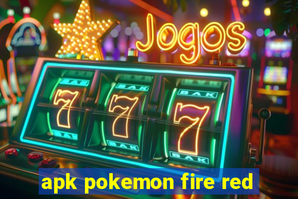 apk pokemon fire red