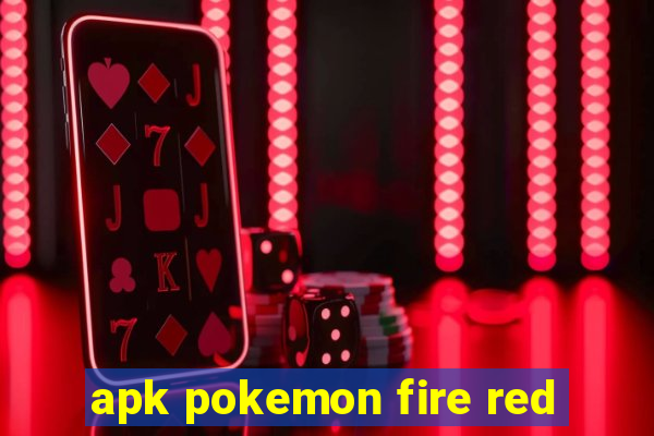 apk pokemon fire red