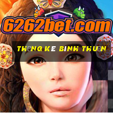 thống kê bình thuận