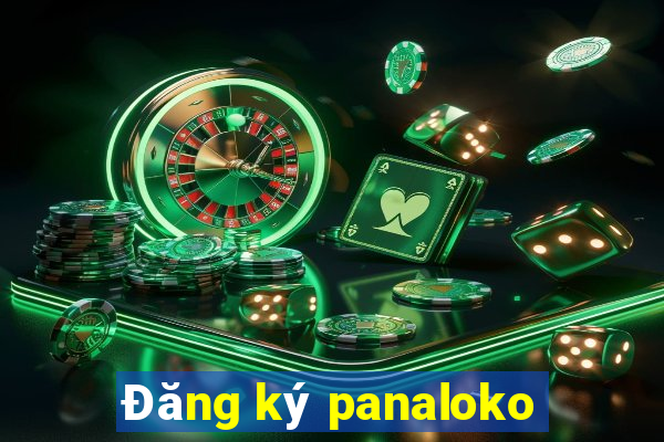 Đăng ký panaloko