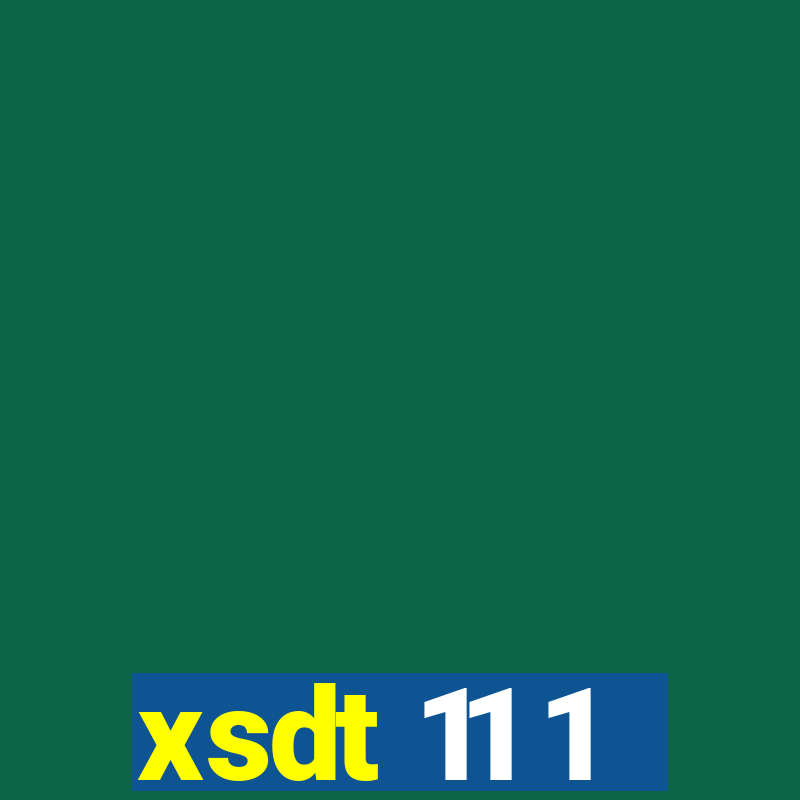 xsdt 11 1