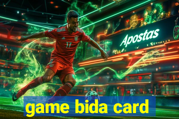 game bida card