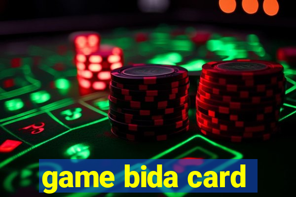 game bida card