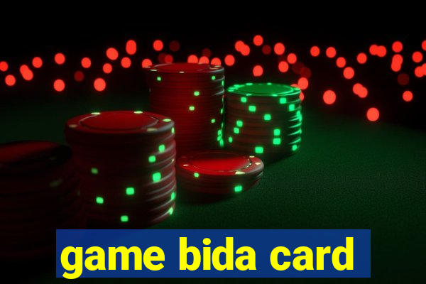 game bida card