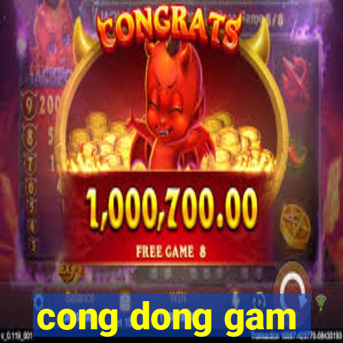 cong dong gam