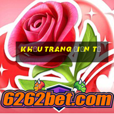 khẩu trang điện tử