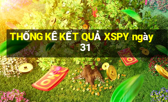 THỐNG KÊ KẾT QUẢ XSPY ngày 31