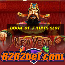 book of fruits slot