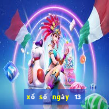 xổ số ngày 13 tháng 12 năm 2024