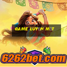 game luyện mắt