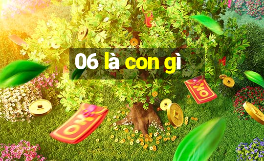 06 là con gì