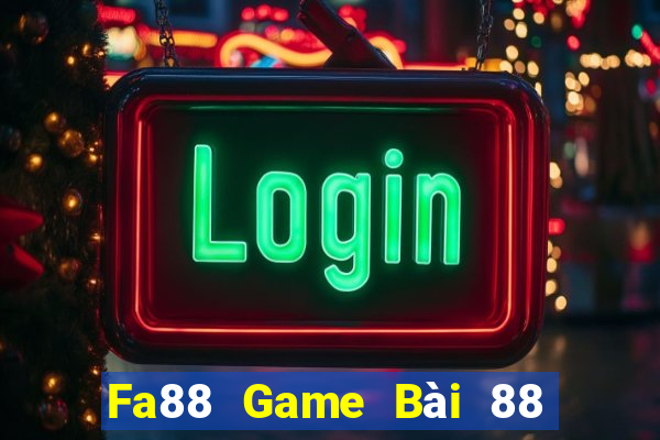 Fa88 Game Bài 88 Club Đổi Thưởng