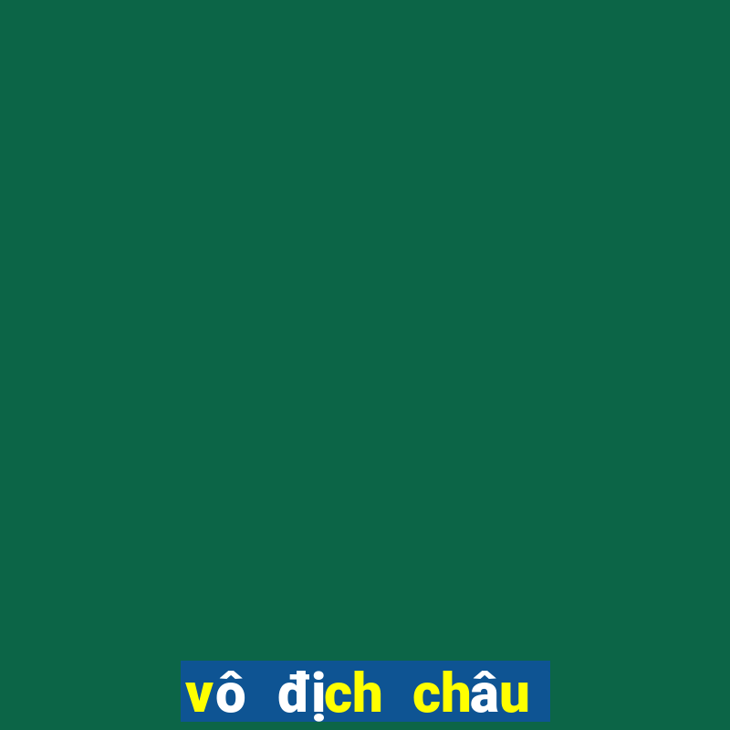 vô địch châu âu 2023