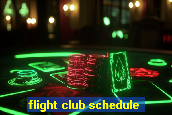 flight club schedule