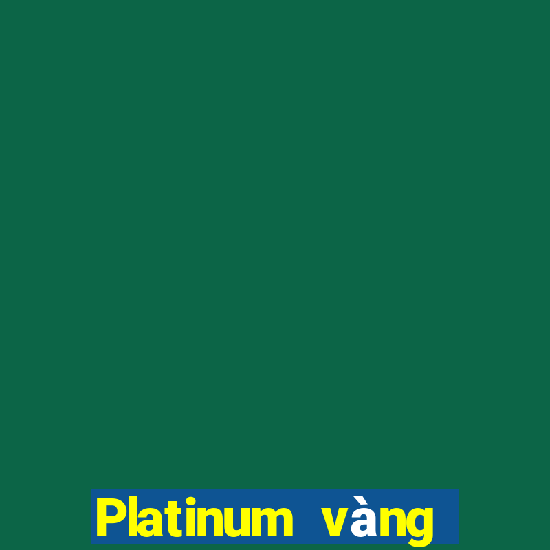 Platinum vàng thả trang wed