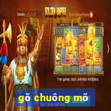 gõ chuông mõ