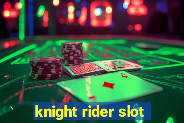 knight rider slot