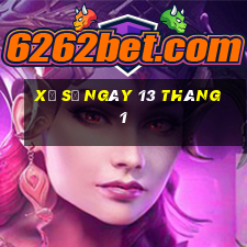 xổ số ngày 13 tháng 1