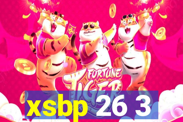 xsbp 26 3