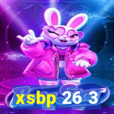 xsbp 26 3