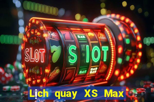 Lịch quay XS Max 3D ngày 25