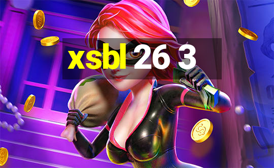 xsbl 26 3