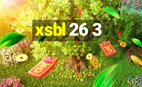 xsbl 26 3