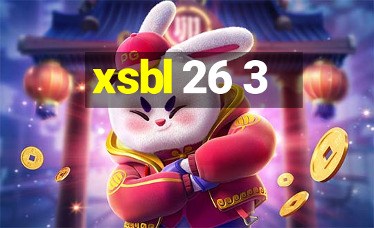 xsbl 26 3