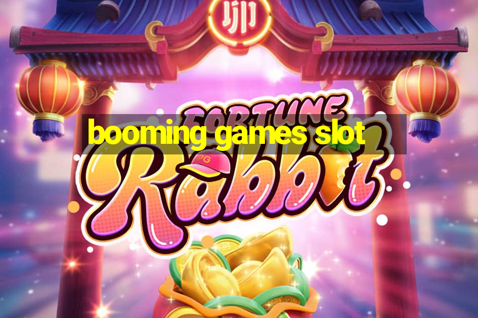 booming games slot